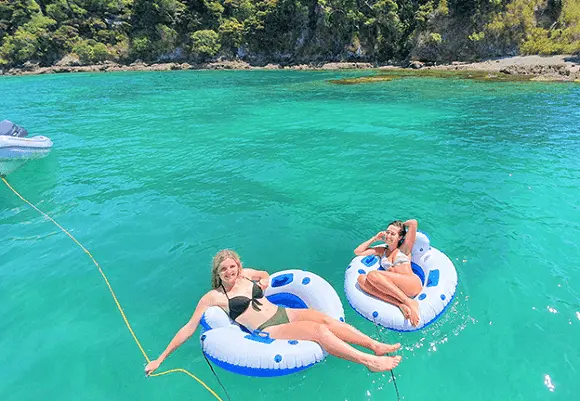 sailing Bay of Islands Day Cruise with snorkelling, swimming, hiking and gourmet lunch